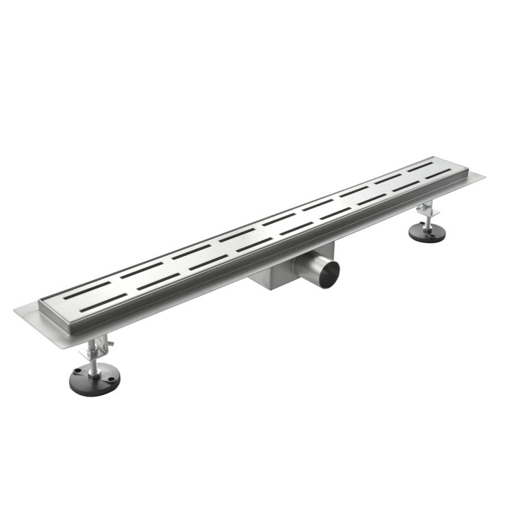 LANERI Stainless Steel Linear Grid Shower Waste Wayfair.co.uk